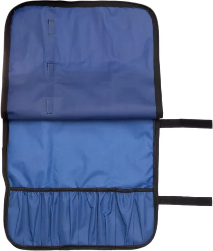 Miniatura 4 de Ergo Chef Bolsa enrollable de 8 bolsillos para cuchillos de chef, 1 bolsillo grande de malla para utensilios de cocina, mezcla duradera de nailon
