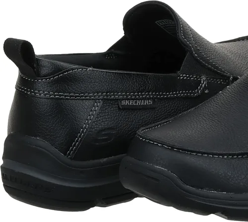 Miniatura 8 de Skechers Ajuste relajado para hombre Harper - Mocasín Forde, Negro