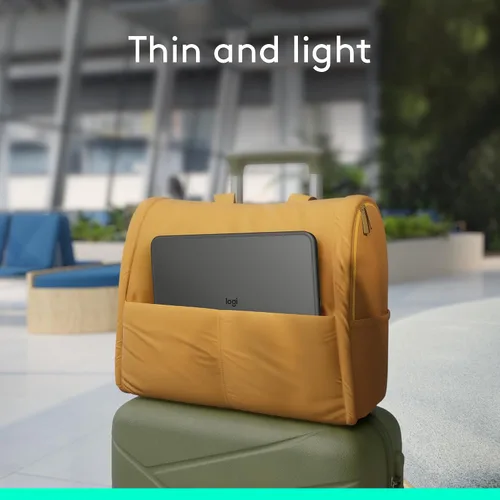 Miniatura 7 de Logitech Combo Touch iPad Pro 11 pulgadas (M4) Funda con teclado retroiluminado desmontable, soporte de pie, modo multiuso, conector inteligente