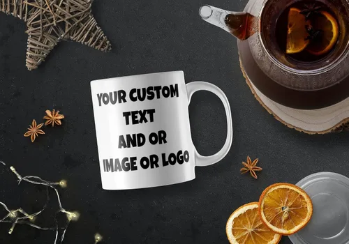 Miniatura 7 de Tazas de café con foto personalizada, 11 onzas, tazas personalizadas con imagen, texto, nombre, regalos personalizados para el día de V, novio