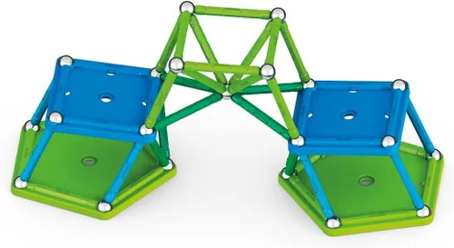 Miniatura 9 de Geomag Juguetes magnéticos clásicos para niños a partir de 8 años, 25 imanes educativos STEM para niños, bloques magnéticos hechos en Suiza
