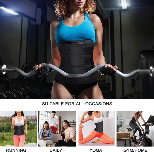 Miniatura 6 de Eleady Cinturón reductor de cintura para mujer, corsé adelgazante, moldeador de cuerpo, faja para sauna, banda de sudor, entrenamiento, fajas