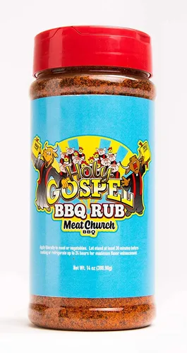 Miniatura 2 de Meat Church Combo de frotamiento para barbacoa: Holy Gospel (14 onzas) y VooDoo (14 onzas) para barbacoa y condimentos para carne y verduras, sin