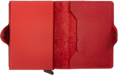 Miniatura 4 de Secrid - Cartera doble de piel auténtica con protección RFID, capacidad para 16 tarjetas