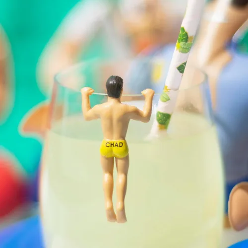 Miniatura 6 de NPW Marcadores de bebidas Drinking Buddies, dijes de copa de vino para fiestas, despedida de soltera, noches de niñas, reunión familiar y más