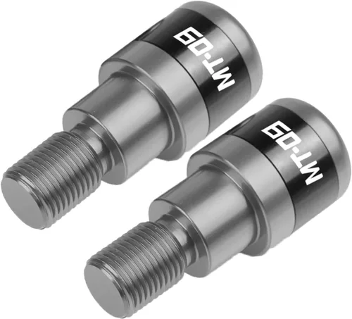 Miniatura 8 de Para Yamaha MT-09 FZ-09 2014 2015 2016 MT09 FZ09 MT FZ 09 Accesorios de motocicleta Manillar Grips Mano extremos Cap (Color : A Negro)