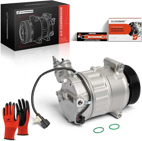 Miniatura 10 de A-Premium Compresor de aire acondicionado con embrague compatible con Land Rover Range Rover 2010-2012, LR4 2010-2013, Range Rover Sport y Jaguar
