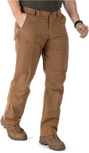 Miniatura 3 de Pantalón de trabajo 5.11 Apex, táctico, estilo cargo, tejido elástico Flex-Tac, reforzado, acabado de teflón, estilo 74434