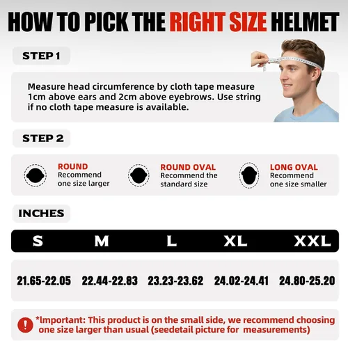 Miniatura 9 de TRIANGLE Cascos de motocicleta de cara completa, casco de motocross todoterreno para hombres y mujeres, doble visera con protector solar interno