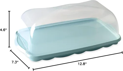 Miniatura 15 de Nordic Ware Porta pasteles, paquete de lujo, transparente