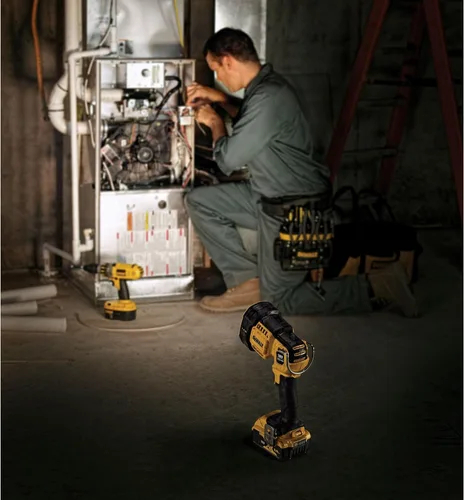 Miniatura 8 de DEWALT Luz de trabajo LED máxima 20V, cabeza pivotante (DCL043)