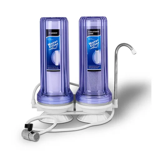 Ronaqua Unidad de purificación de agua, polipropileno, elimina eficazmente arena, limo, sedimento, óxido, reduce el sabor, el olor a cloro, fácil