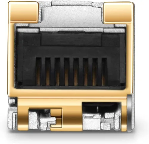 Miniatura 5 de QSFPTEK 1.25G SFP a RJ45, módulo 1.25Gbase-T, transceptor de cobre 10/100/1000BASE-T compatible genérico SFP para interruptores abiertos