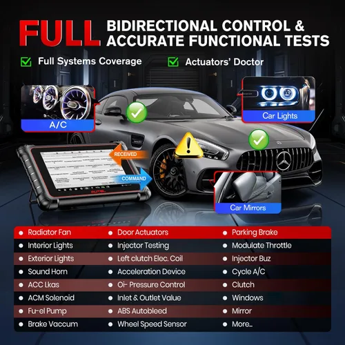 Miniatura 7 de Autel Escáner MaxiPRO MP900-BT con $60 MV108S MP900BT 2026 Igual que MS906 PRO MS906 MAX MK908 con ECU C0ding, 3000+ prueba activa, servicio
