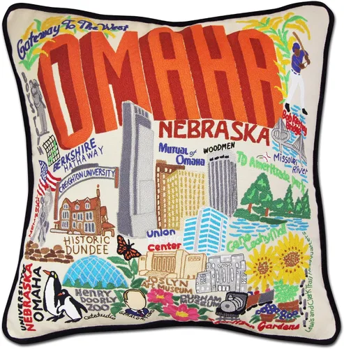 Miniatura 128 de Catstudio Almohada decorativa bordada a mano de Texas