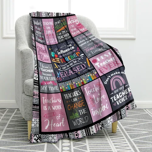 Miniatura 23 de Jekeno Manta con estampado de niña negra afroamericana con texto en inglés "I AM The Queen", regalos para mujeres, niños, niñas, amigas, decoración