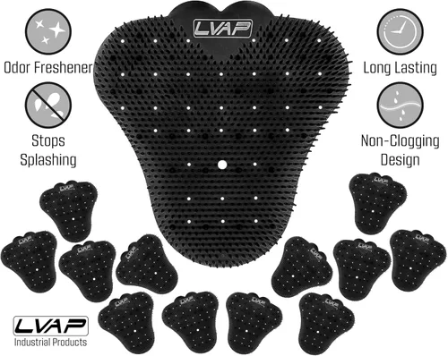 Miniatura 6 de LVAP Desodorante para Pantalla de Urinario (Paquete de 12) - Pastillas Anti-Salpicadura para Urinario, Desodorante para Inodoro, Pantallas