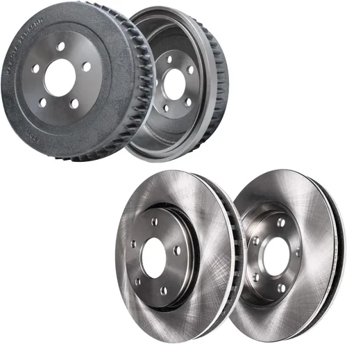 Miniatura 39 de Detroit Axle - Rotores de freno de disco delantero + pinza de freno lateral del pasajero de repuesto para Honda Odyssey Acura MDX, juego de 3 piezas