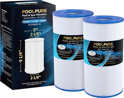 POOLPURE PRB35-IN Filtro de spa que reemplaza a Unicel C-4335, Guardian 409-219, Filbur FC-2385, 03FIL1300, 17-2482, 25393, 303557, 817-3501,