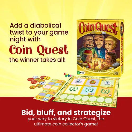 Miniatura 3 de R&R Games Juego de estrategia Coin Quest