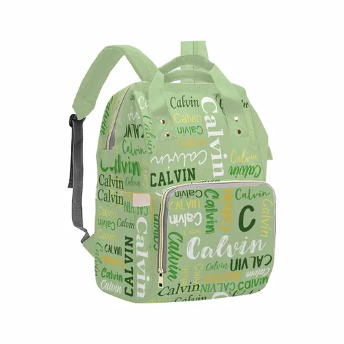 Miniatura 3 de InterestPrint Bolsa de pañales con nombre, mochila personalizada para hombres y mujeres, Color 17, Mochilas Daypack