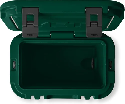 Miniatura 3 de YETI Roadie 15 - Enfriador duro con correa de hombro DoubleDuty verde bosque negro