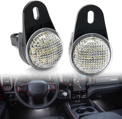 Miniatura 3 de Luces LED para alfombrilla interior y para salpicadero para Dodge Durango Nitro Ram 1500 2500 3500 1500 Classic LED Ensamblaje de lámpara