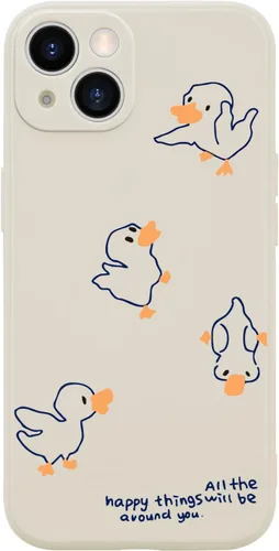 Miniatura 11 de Funda Graciosa de Chico para iPhone 11, Funda Líquida de Silicona de Gel Suave de Caucho Mate con Forro de Microfibra, Funda Protectora Divertida