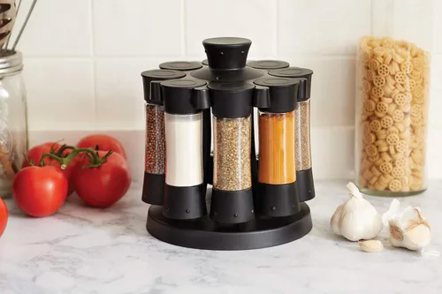 Miniatura 46 de KitchenArt 57010 Select-A-Spice Carrusel de medición automática serie profesional, satinado