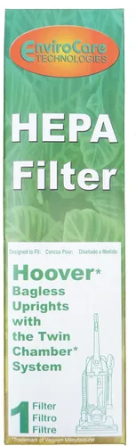 Miniatura 2 de EnviroCare Filtro HEPA de repuesto para aspiradora hecho para adaptarse a los montantes Hoover Windtunnel Empower & Savvy Bagles