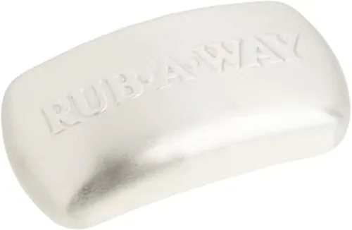 Amco Rub-a-Way Barra - Absorbedor de olores de acero inoxidable (4 x 2.25 pulgadas), apto para lavavajillas, esencial para cocina y exteriores para