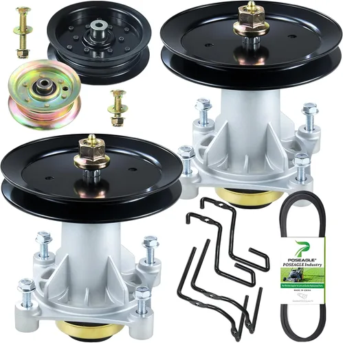 Miniatura 17 de Kit de montaje de husillo 587819701 preengrasado con polea 532199789 que reemplaza Craftsman 587819701 Mandril Assembly Craftsman 42 187292 187281 1