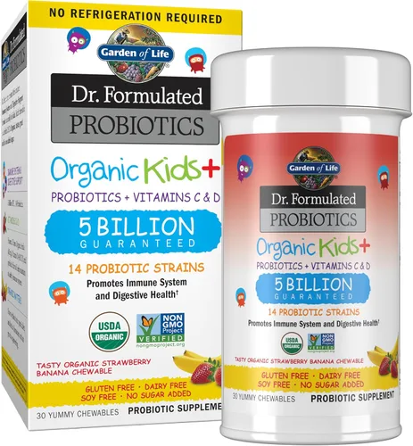 Miniatura 13 de Garden of Life - Probióticos para niños Probióticos orgánicos formulados para niños, sandía-acidophilus y probióticos promueve el sistema