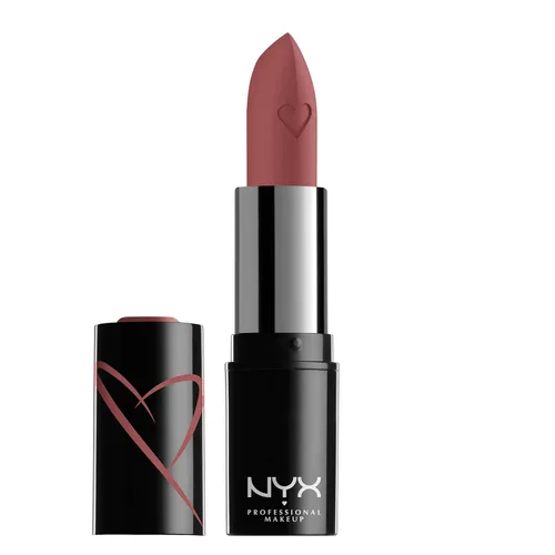 Miniatura 2 de NYX PROFESSIONAL MAKEUP - Lápiz labial satinado Shout Loud, infundido con manteca de karité - 1999 (Taupe)
