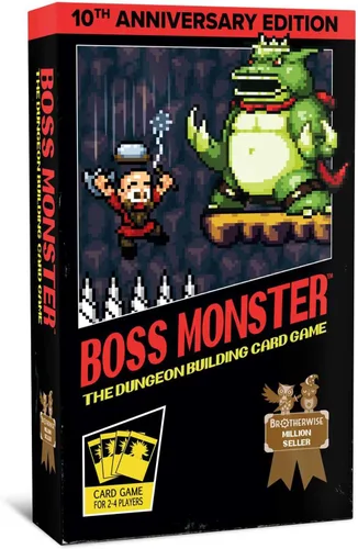 Boss Monster Edición del 10º aniversario de Brotherwise Games | Tiempo de juego de 30 minutos | 2 a 4 jugadores | A partir de 13 años | Juego de