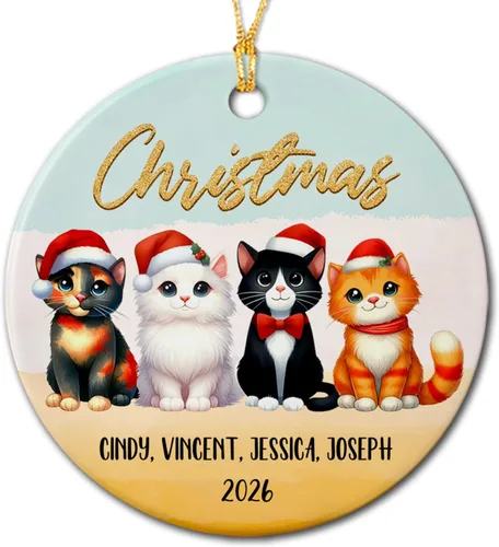 Miniatura 12 de Adornos de cerámica personalizados para los mejores amigos están atados con cuerdas de corazón, adorno personalizado de 2 amigos, adorno de buenos