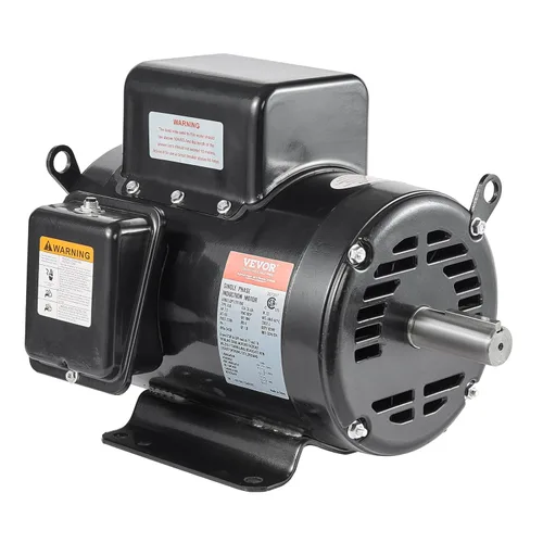Miniatura 11 de VEVOR Motor eléctrico de compresor de aire SPL 5HP, 230 V 17.6 amperios, marco 56 3450 RPM, eje con llave de 5/8 pulgadas, longitud del eje de 1.88