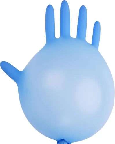 Miniatura 8 de TitanFlex Nitrile Exam Gloves, Blue, 6-mil, Heavy Duty Nitrile Gloves, Mechanic Disposable Gloves, Latex Free, Powder Free azul(grande 100)