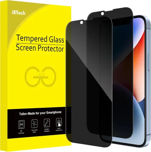 Miniatura 8 de JETech Protector de pantalla de cobertura completa de privacidad para iPhone 14 Plus de 6.7 pulgadas, película de vidrio templado antiespía