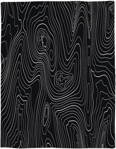 Miniatura 5 de Manta de forro polar para sofá cama, vista superior abstracta topográfica, mantas y mantas de microfibra suave para sofá de viaje, líneas