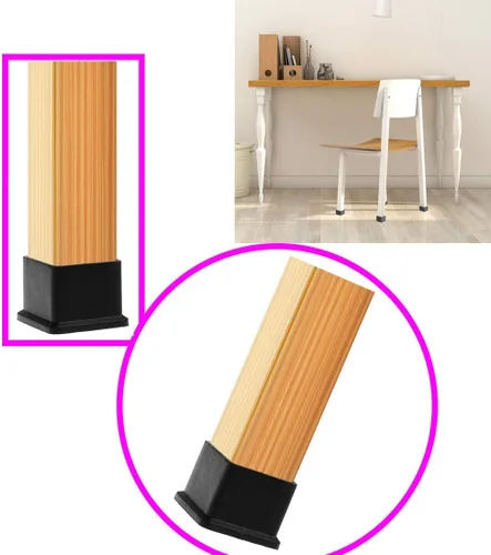 Miniatura 4 de Tapas de goma de 4/5 pulgadas para patas de muebles, mesa, silla, patas de silla, protectores de suelo, para evitar arañazos, protector de suelo