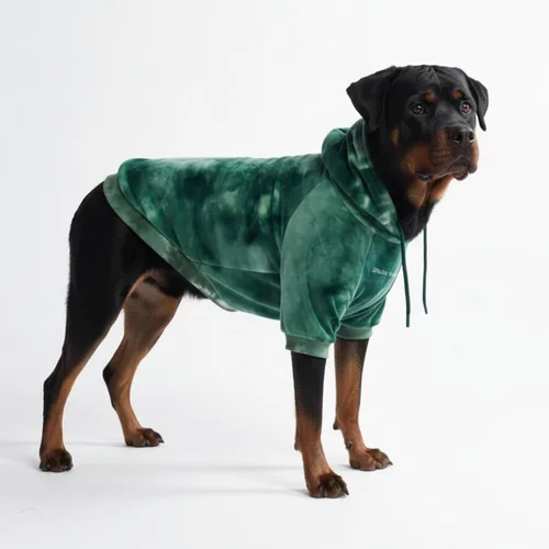 Miniatura 133 de Spark Paws Sudadera con capucha para perro, suéter de primera calidad para perros pequeños, medianos y grandes Trajes cálidos para bulldogs
