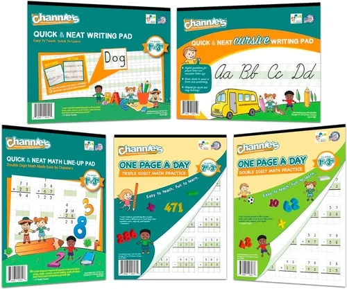 Miniatura 20 de Channie's Cuaderno de trazado de alfabeto y escritura para niños, práctica de escritura a mano visual y libros de trabajo de narración, 80 páginas