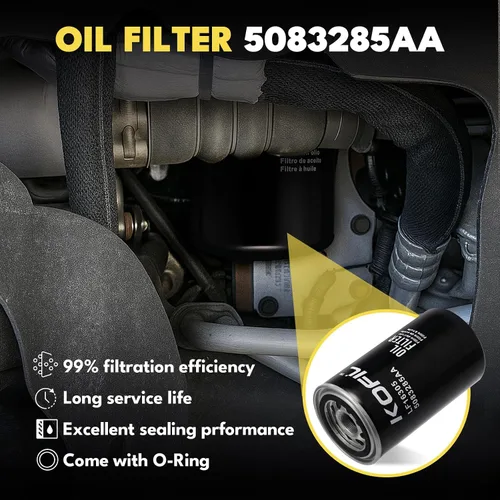 Miniatura 6 de Juego de filtro de combustible y aceite de 6.7 L Cummins con separador de agua, compatible con Dodge Ram 2500 3500 4500 5500 2013-2018, reemplaza #