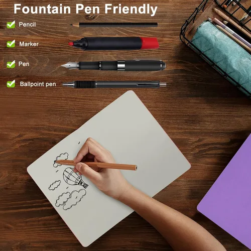 Miniatura 6 de ZCZN Paquete de 24 cuadernos en blanco coloridos a granel, diarios A5 con 12 colores, 60 páginas/30 hojas, 21 x 13 cm, papel liso, cuadernos
