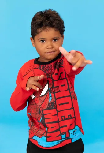 Miniatura 3 de Marvel Paquete de 2 camisetas gráficas de manga larga de Avengers Spider-Man