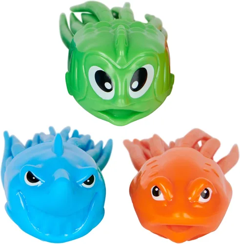 Miniatura 5 de SwimWays SquiDivers - Juguetes de buceo en piscina para niños, paquete de 3, juguetes de baño y suministros para fiestas en la piscina para niños