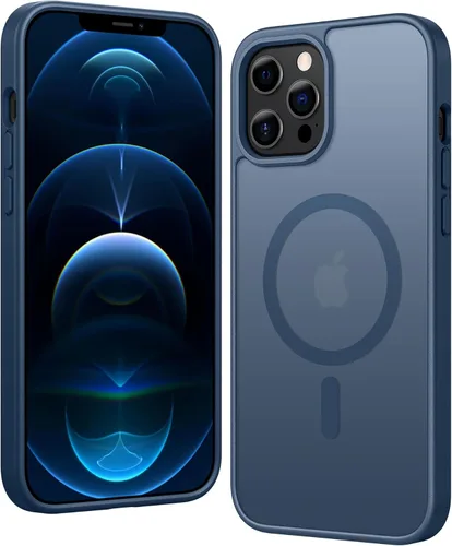 Miniatura 725 de FNTCASE Funda para iPhone 13 Pro-Max: Fundas magnéticas transparentes compatibles con Magsafe Slim anti amarillamiento protección contra caídas