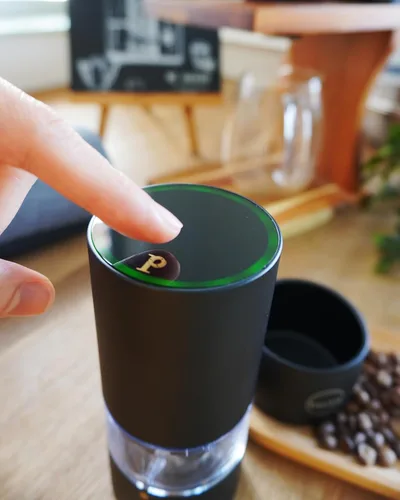 Miniatura 5 de PALICO GrindTech PREM - Molinillo de café eléctrico recargable portátil, base de carga inalámbrica con tipo C, 20 rebabas cónicas SUS