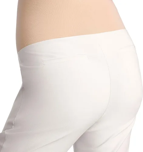 Miniatura 30 de Motherhood Maternity womens Super Stretch Secret Fit Over the Belly Ankle Straight Leg Pregnancy Dress Pants for Work
